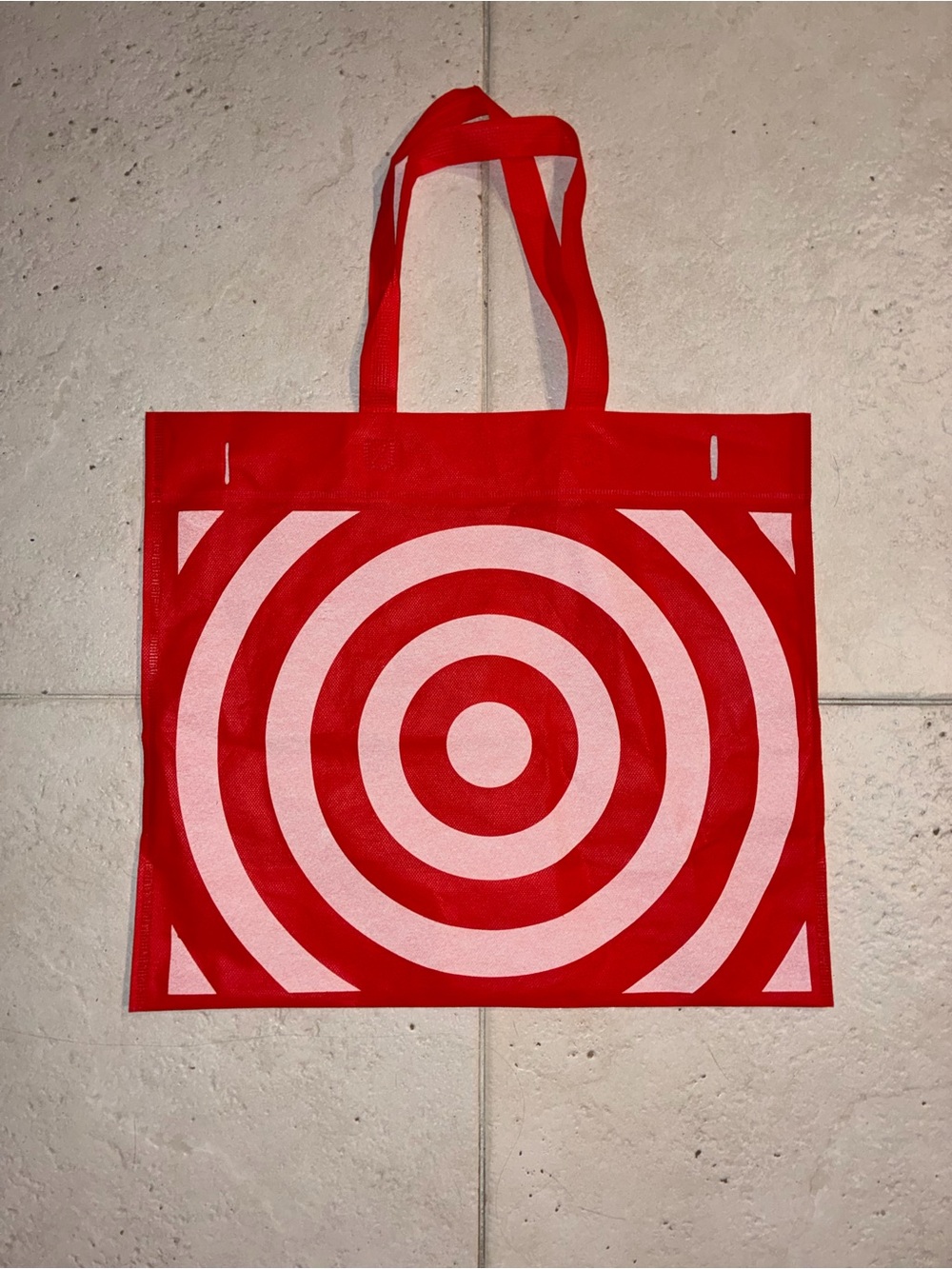 Red Target Pattern Tote Bag for Women